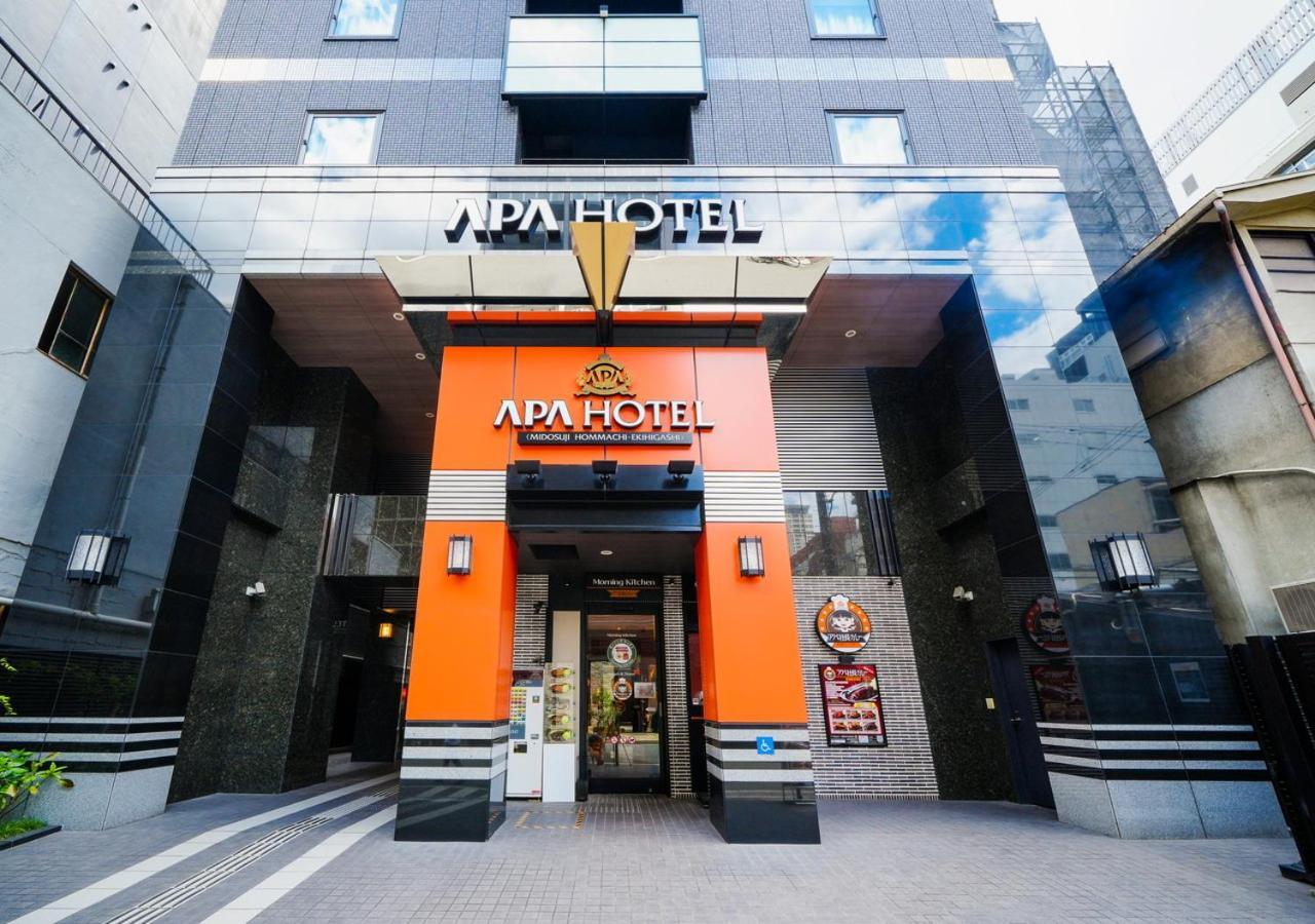Apa Hotel Midosuji Honmachi Ekihigashi Ōsaka Exterior foto